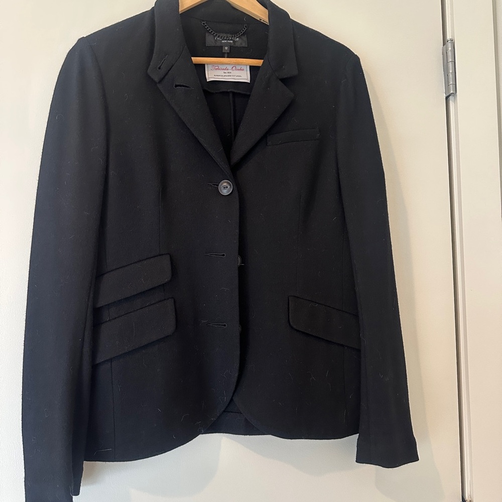 Rag and Bone Slade Black Blazer